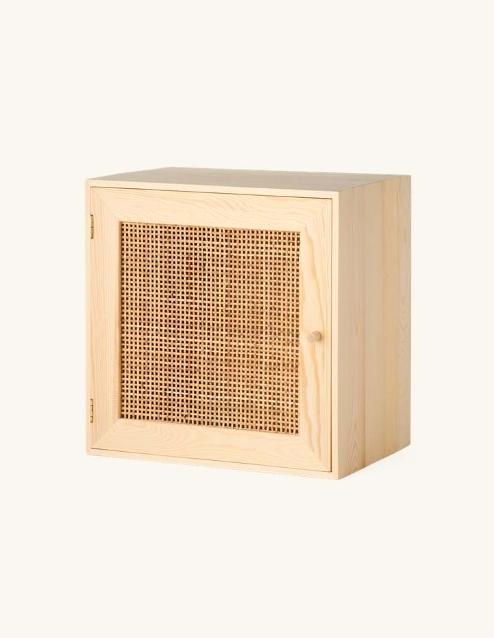 55869 1 503069 001 pack a F52 Vegghengt skap med rotting fra Søstrene Grene